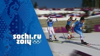 CrossCountry Skiing  Ladies 4x5km Relay  Sweden Win Gold  Sochi 2014 Winter Olympics [upl. by Etteb]