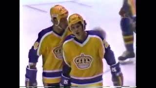 October 15 1981 Colorado Rockies VS Los Angeles Kings Highlights [upl. by Anirbed961]