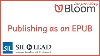 17 Bloom Publishing as an EPUB [upl. by Asim]