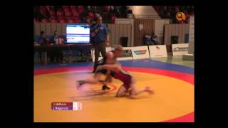 Brottning SM 2013  Sofia Mattson vs Lisa Holgersson [upl. by Akina6]