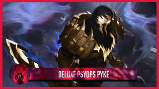 Deluxe Psyops Pyke custom chroma League of Legends [upl. by Gaiser]