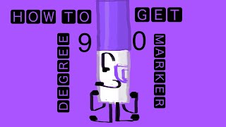 How to get 90 Degree Marker in Find The Markers Roblox [upl. by Dacia]