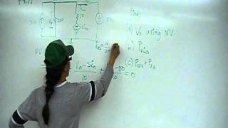 Node Voltage with Dependent Voltage Source P418 Nilsson Riedel Electric Circuits 9E Solution [upl. by Eittap484]