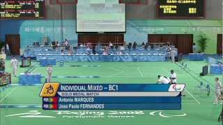 Boccia Individual Mixed BC1 Gold Medal Match  Beijing 2008 ParalympicGames [upl. by Garfinkel]