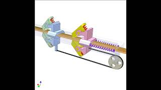 Reciprocating Linear Motion Into Continuous Oneway One [upl. by Bolanger]