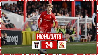 Extended Highlights Grimsby Town vs Swindon Town [upl. by Anerol]