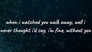 hinder without you lyrics [upl. by Goldston617]