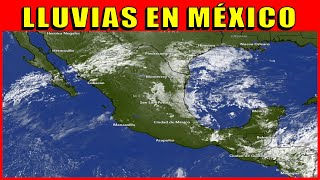 🚨LLUVIAS MÉXICO Nuevo León Oaxaca Tamaulipas Veracruz Puebla QuintanaRoo Tabasco Yucatán [upl. by Otnas]