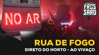 RUA DE FOGO AO VIVO  DIRETO DO HORTO  VAMOS GALO [upl. by Brigitte]