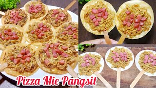 IDE JUALAN 1000AN UNIK KEKINIAN MODAL 3 BAHAN OMSET JUTAAN  PIZZA MIE PANGSIT [upl. by Nitsoj]