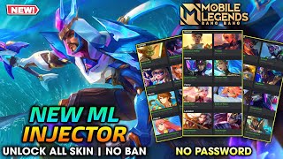 LATEST ML INJECTOR NO BAN 2024  UNLOCK ALL SKIN ML  NBS REBORN  NEW PATCH [upl. by Acie646]