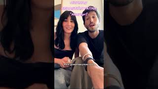 AITANA y SEBASTIÁN YATRA hablando de Akureyri Aitana SebastianYatra Akureyri parejita [upl. by Meeharb352]