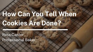 How Can You Tell When Cookies Are Done [upl. by Devlen]