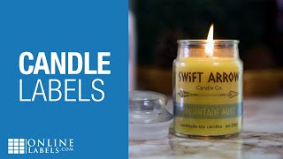 Candle and Wax Melt Labels  Product Overview [upl. by Donal24]