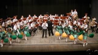 Corpo Bandistico di Lizzana con Majorettes  Concerto Inizio Anno 2017  Stars and stripes forever [upl. by Ialda]