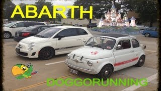 Fiat 695 ABARTH in the USA [upl. by Lynnworth736]