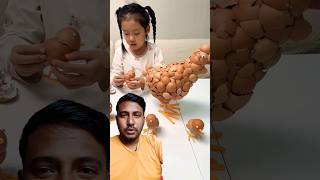 My sister turned amazing hand shorts funny daughter family tiktok carton cute baby [upl. by Swann347]