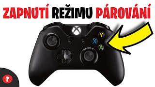 Jak ZAPNOUT REŽIM PÁROVÁNÍ na XBOX OVLADAČI  Návod  Ovladač [upl. by Stanwinn]