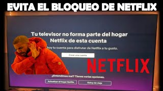 Quita el bloqueo de Netflix en tu Television 2024 [upl. by Nohtiek]