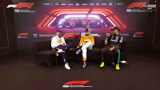 Max Vertsppens NO COMMENT Throughout The Whole Press Conference 👀   Singapore GP 2024 [upl. by Clifton]