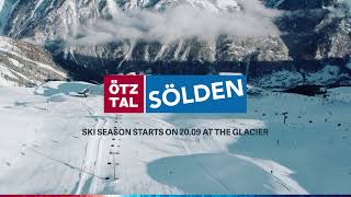 Ski season starts on Sept 20 2024  Sölden [upl. by Araf]