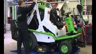 ETESIA Hydro 124 D  Rideon mowers [upl. by Eolhc]