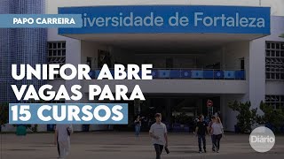 Centro de Formação Profissional da Unifor abre vagas para 15 cursos gratuitos [upl. by Ennairrek]