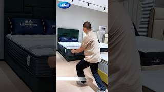 Weight Test Of A Pocket Spring Mattress  LEIZI Furniture short [upl. by Lambert79]