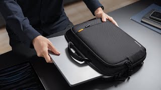 tomtoc DefenderA30 Laptop Shoulder Bag  Elevate Your Business Journey [upl. by Ellehcyt]