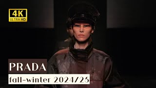 PRADA AutomneHiver 20242025  Milan Fashion Week [upl. by Anedal]