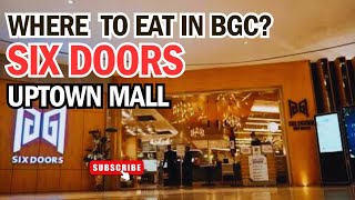 Where to Eat in BGC  Six Doors BBQ Buffet  Uptown Mall [upl. by Octavie]