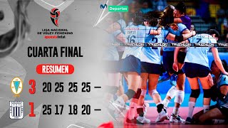 CUARTA FINAL REGATAS LIMA 🆚 ALIANZA LIMA 31  RESUMEN  LNVF 🏆👋🏐 [upl. by Florance]