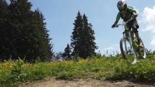 La nouvelle VTT montagne des Contamines Montjoie Les clarines  10013 [upl. by Refinnaej82]