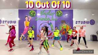 ZUMBA  10 OUT OF 10  LOUCHIE LOU amp MICHIE ONE  LIU STUDIO  CHOREO ZIN LIU [upl. by Eelime]