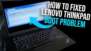 How to Fix Lenovo Boot Menu  How to fixed Lenovo ThinkPad Boot Problem  Lenovo StartUp Problem [upl. by Rafiq]