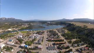 Nice video of Whitehorse Yukon from the Air [upl. by Navap]