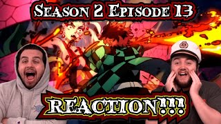 The Custodians REACT to Demon Slayer Season 2 Episode 13 Burning Rage [upl. by Itnavart]