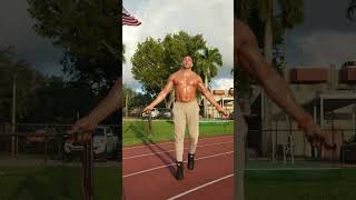 Jump rope cardio workout jumprope motivation cardio discipline fyp [upl. by Arahsit]