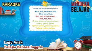 ⭕ KARAOKE  LAGU BAHASA INGGRIS  KURIKULUM MERDEKA  KELAS 1 SD [upl. by Agnew]