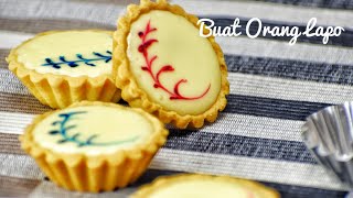 Resepi Tat Keju  Cheese Tart Recipe BlueberryChocolate [upl. by Earvin]