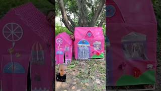 two tent house youtubeshorts shortvideos viralvideos video funny [upl. by Bohon195]