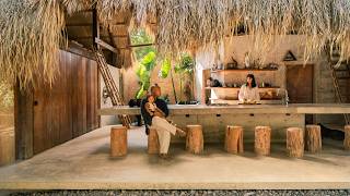 This Family Built A House On A Remote Island To Live With Nature And Animals  Palawan Philippines [upl. by Edurtreg330]