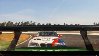 BMW ALPINA B6 GT3 vs BMW M3 DMV TCC 2013 Hockenheimring [upl. by Oirelav]