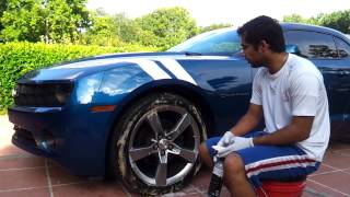 Best Tire Cleaner  Meguiars D101 [upl. by Klarrisa]