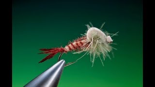 Tying a foam mayfly emerger with Barry Ord Clarke [upl. by Esinwahs]