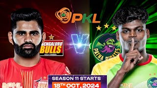 Pro Kabaddi Seasion 11 Starting Date amp Confirmed Schedule Pro Kabaddi 2024 Starting Date [upl. by Bashuk]