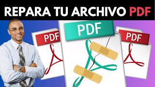 ¿Cómo reparar un archivo PDF que está dañado ¡Solución rápida [upl. by Krista835]