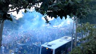 Fenerbahçe Taraftarı Gezi Parkına Yürüyor [upl. by Neelloj762]