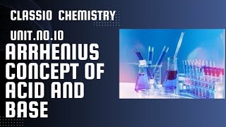 10th class chemistry chapter 10 Topic Arrhenius concept of Acid and base and its limitations [upl. by Nilcaj693]