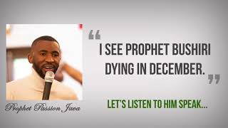 Prophet Passion Java quotTwabamquot prophesied about the DEATH of Prophet Shepherd Bushiri [upl. by Hsot]